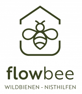 Logo flowbee Wildbienen - Nisthilfen